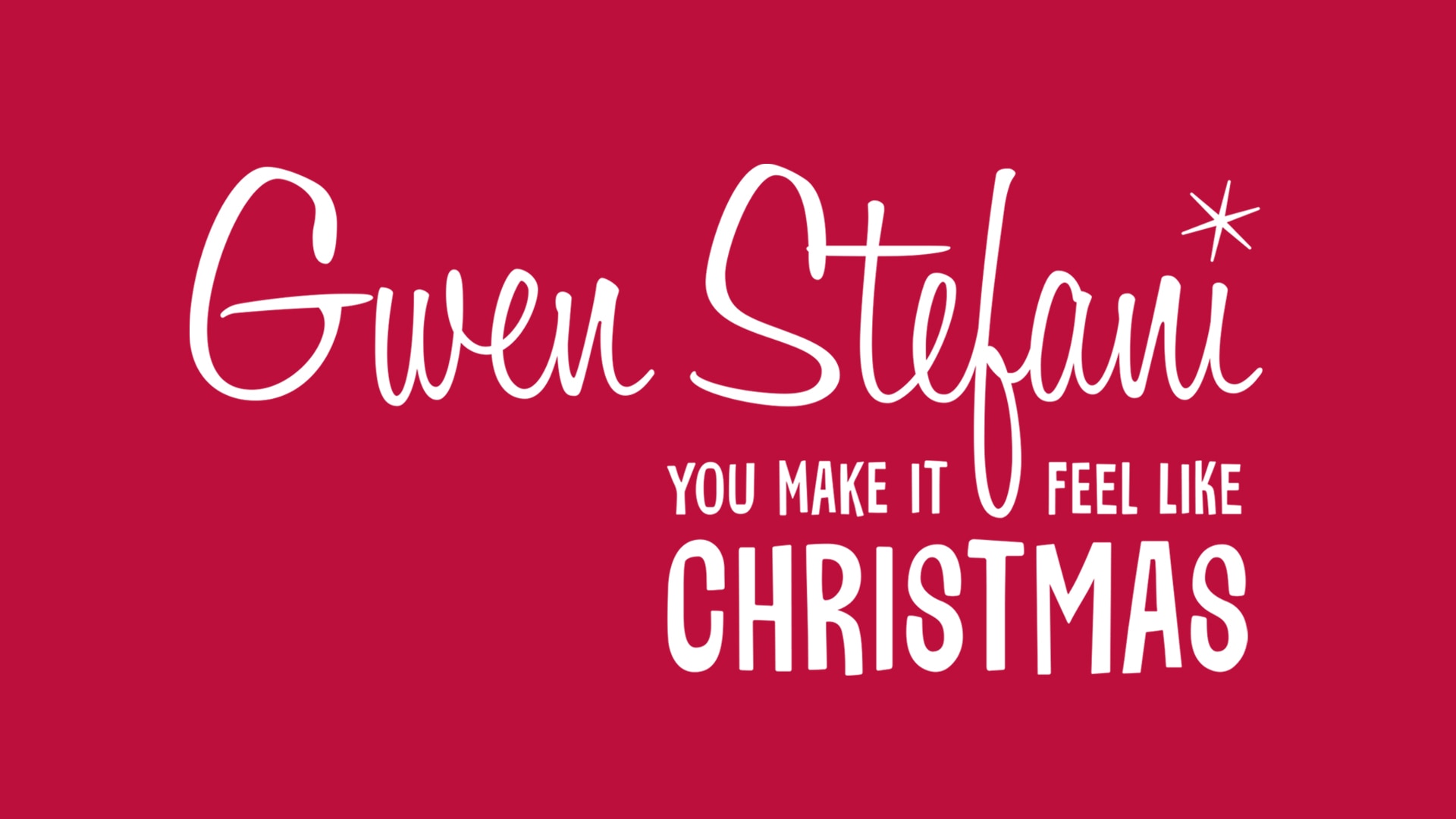 Gwen Stefanis You Make It Feel Like Christmas Nbccom