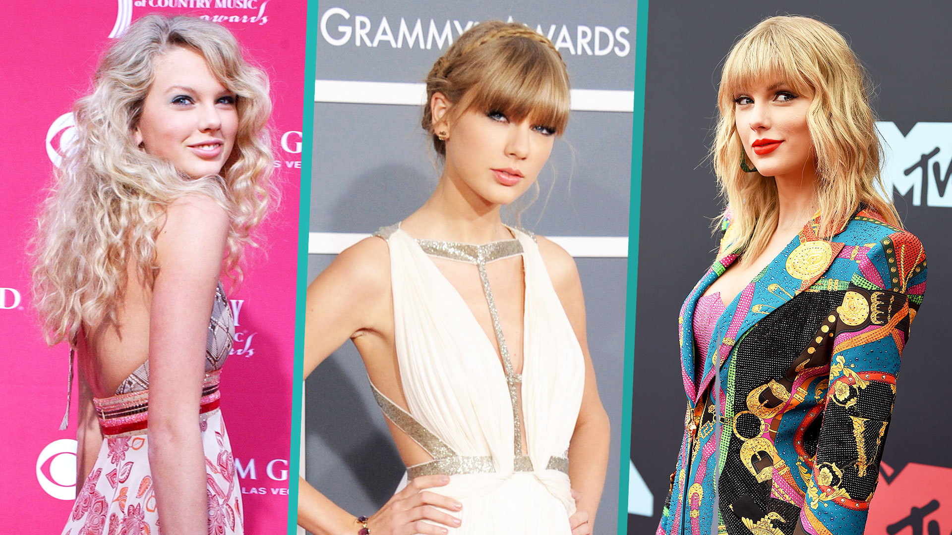 6. Taylor Swift's Pink and Blue Hair Evolution - wide 2
