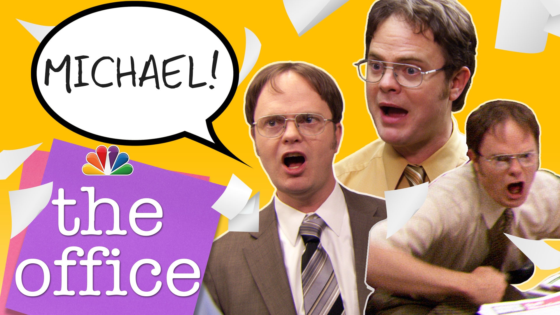 Watch The Office Web Exclusive Every Time Dwight Says Michael