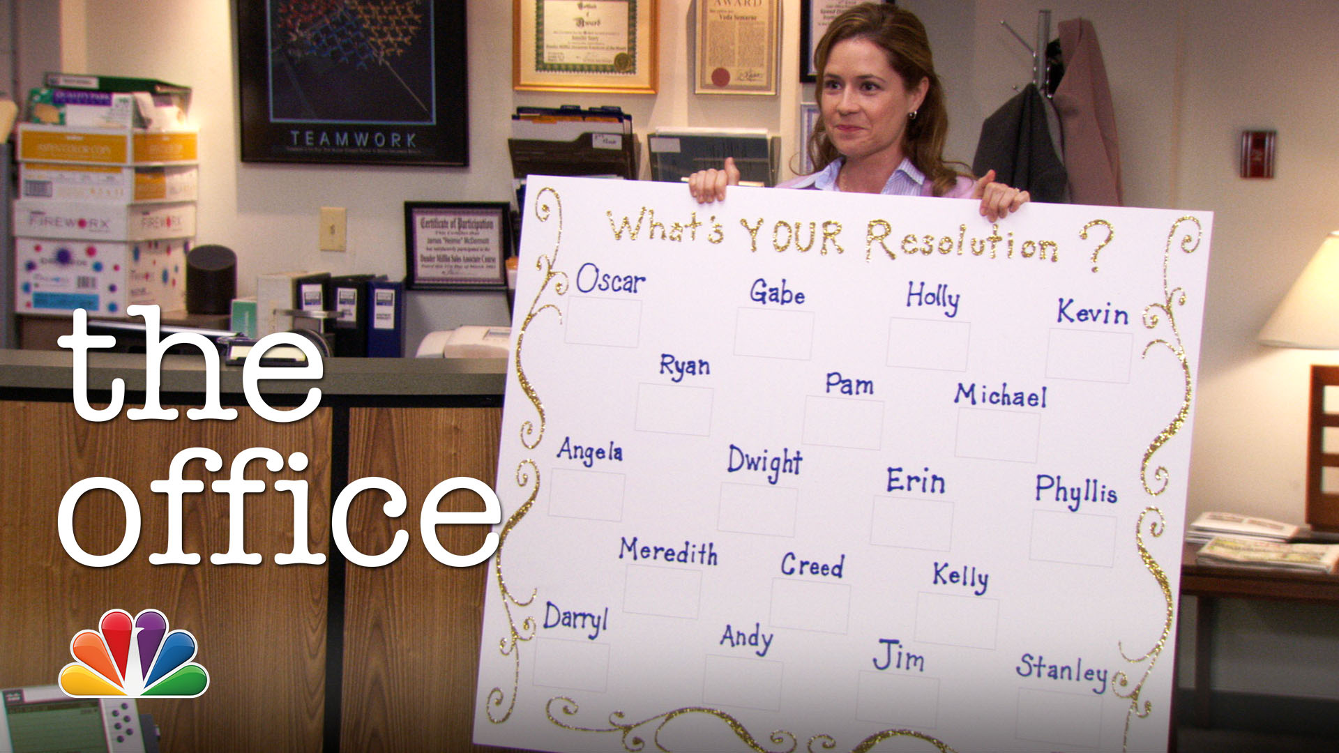 Watch The Office Web Exclusive: New Year's Resolutions 