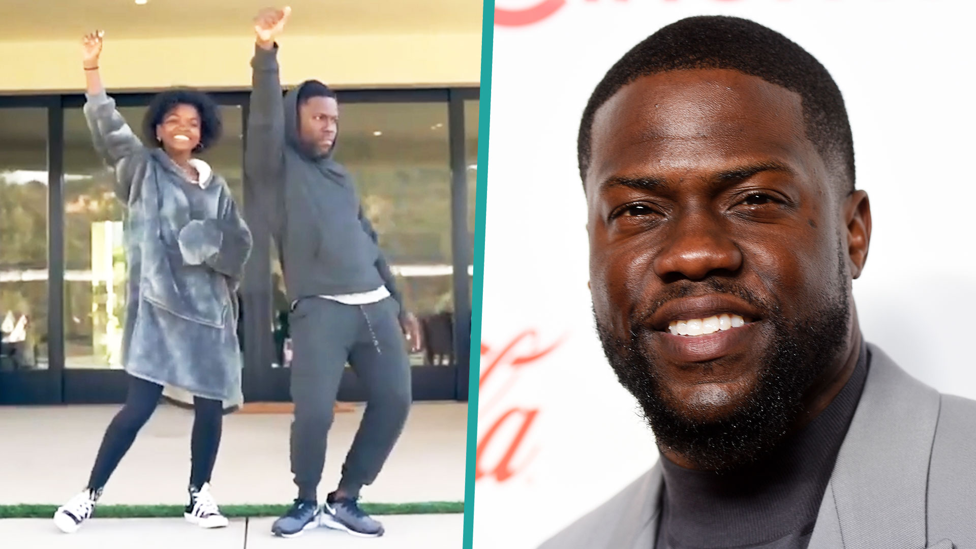 Watch Access Hollywood Interview: Kevin Hart And Daughter Heaven Make Silly Dance Video To ...