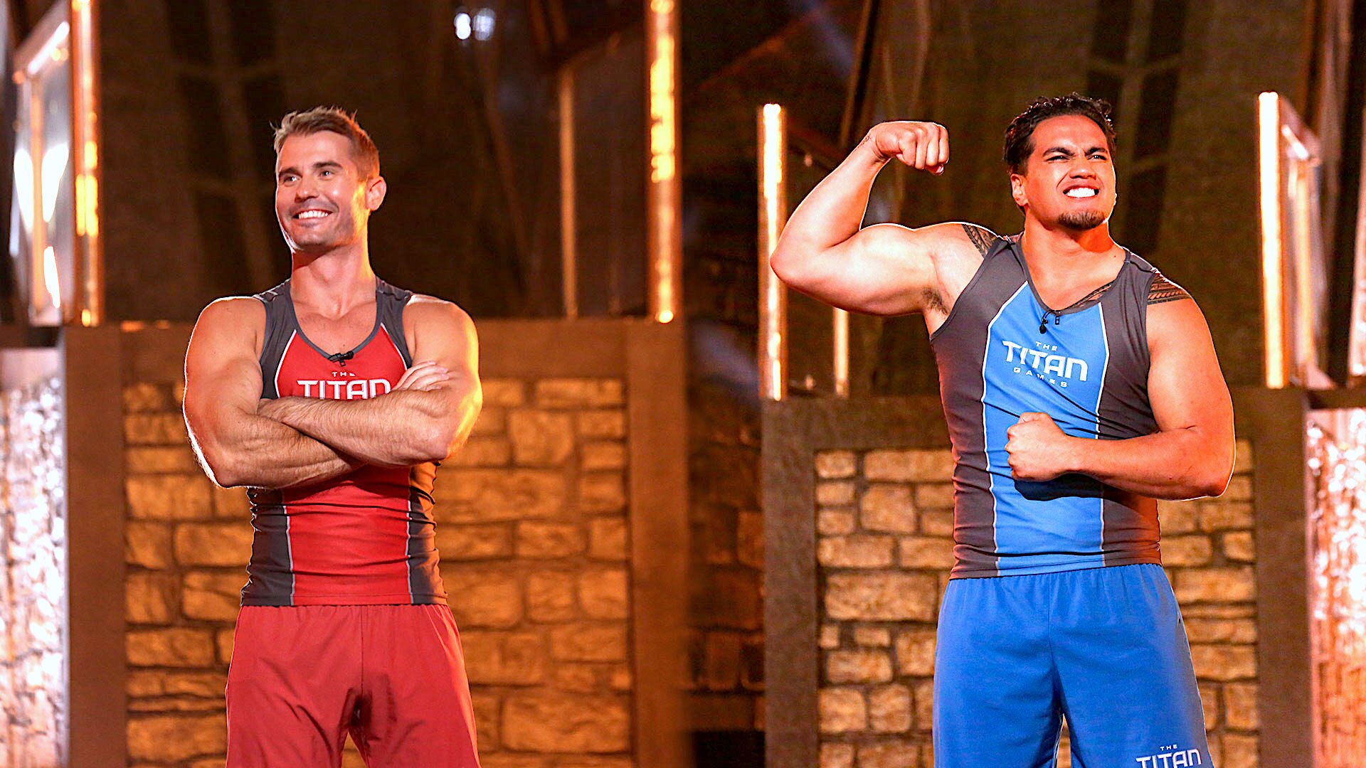 Watch The Titan Games Highlight: Brad vs. Elisara - Mount Olympus - NBC.com