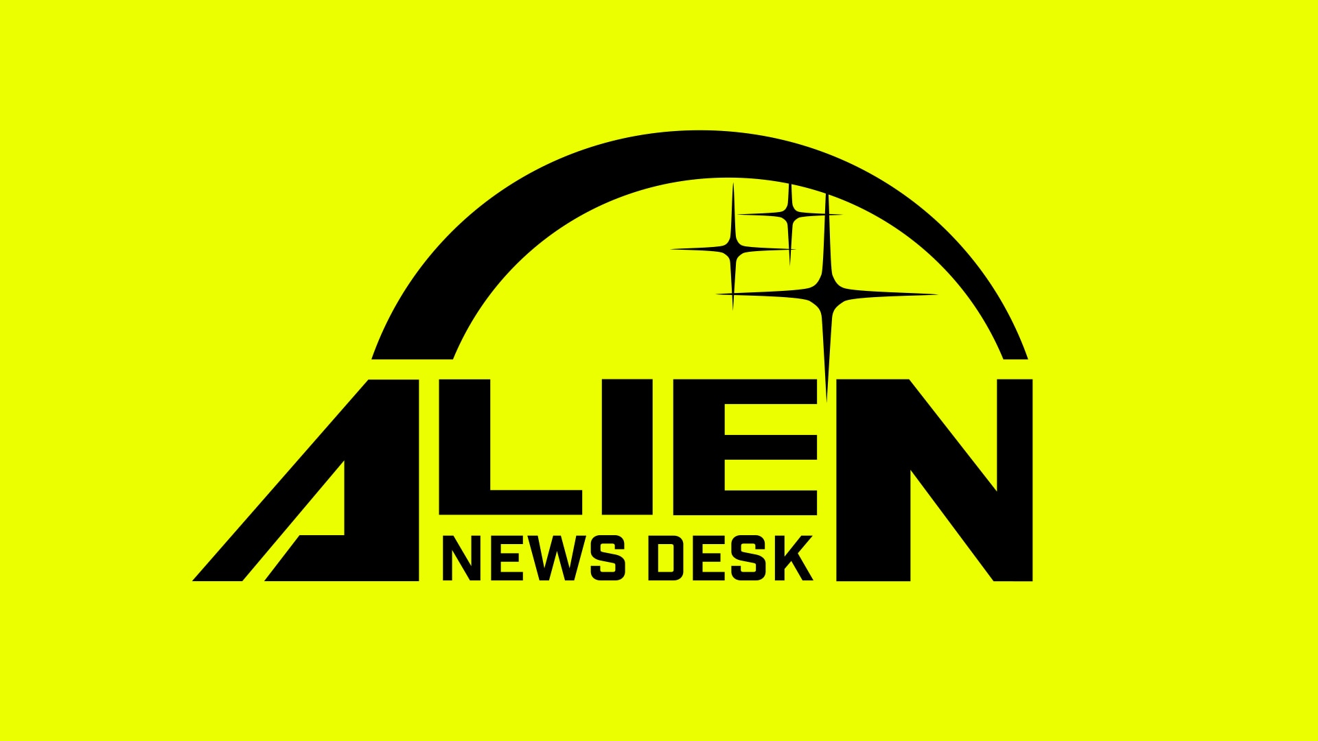 alien news desk characters