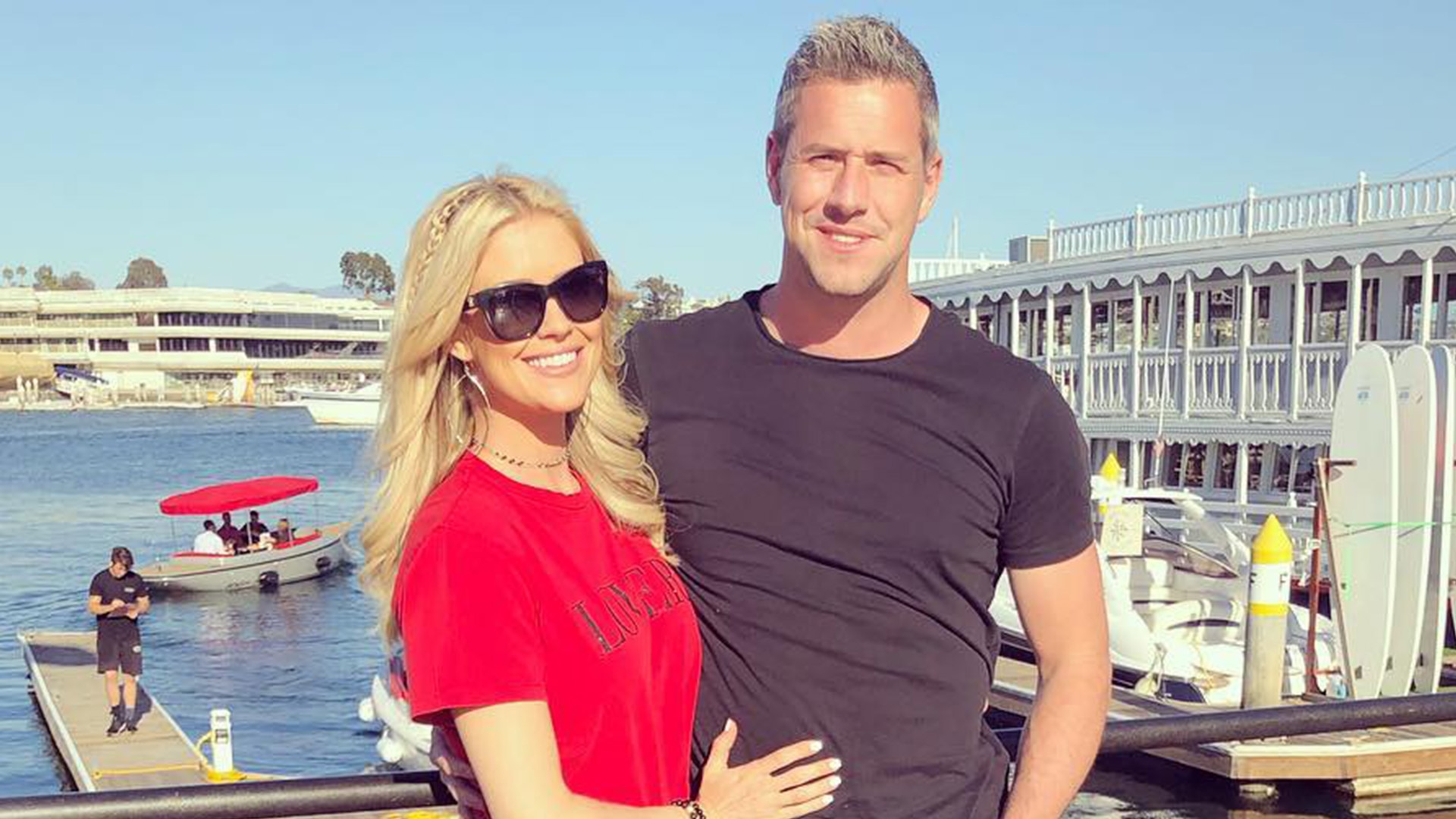 Watch Access Hollywood Interview Christina El Moussa Expecting A Baby With Hubby Ant Anstead