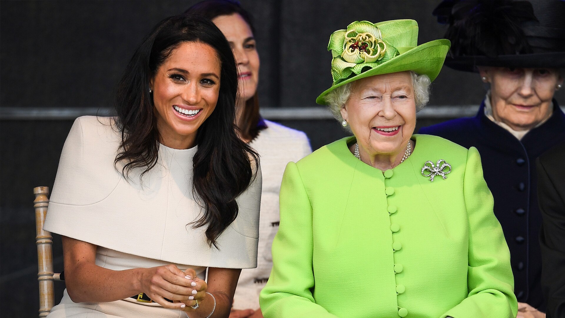 Watch Access Hollywood Interview Did Queen Elizabeth Ban Meghan Markle(00)