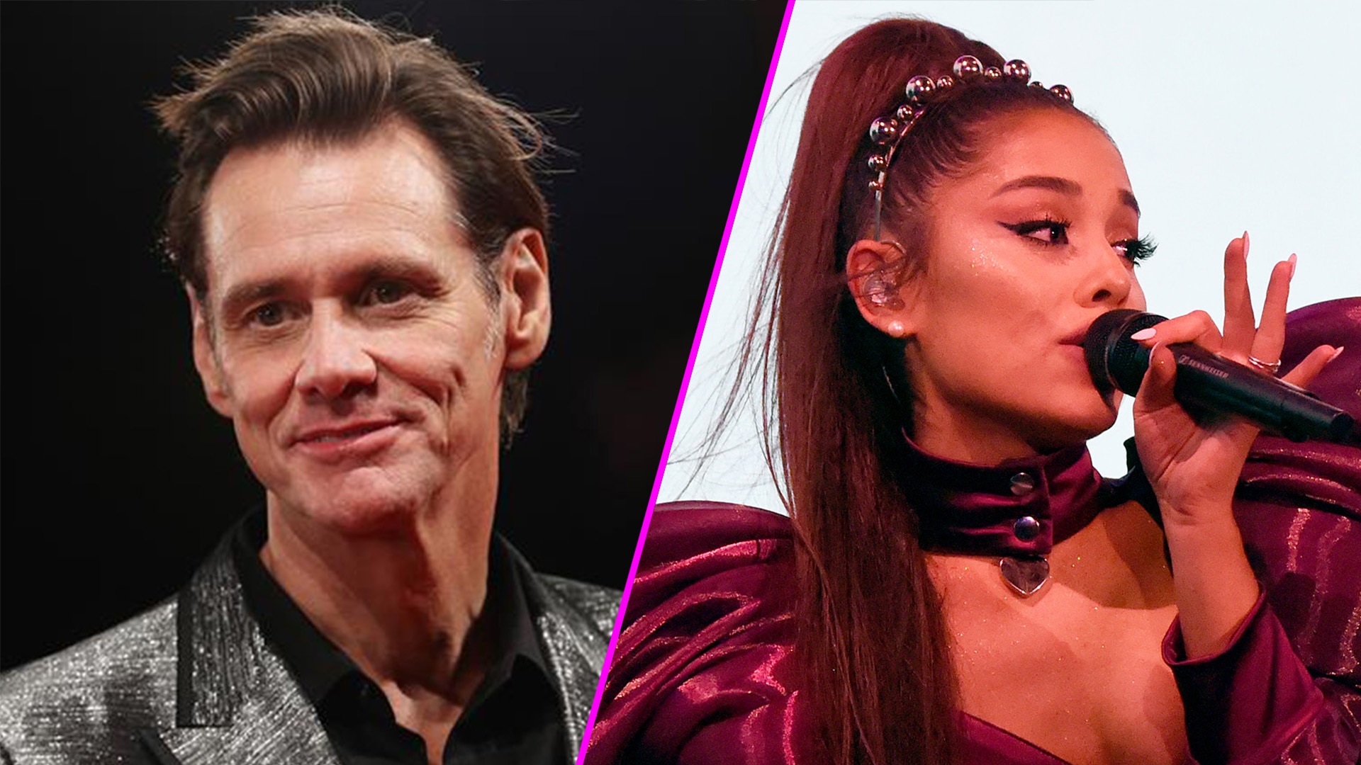 Watch Access Hollywood Interview Jim Carrey Shows Love To Ariana Grande After She Shares His