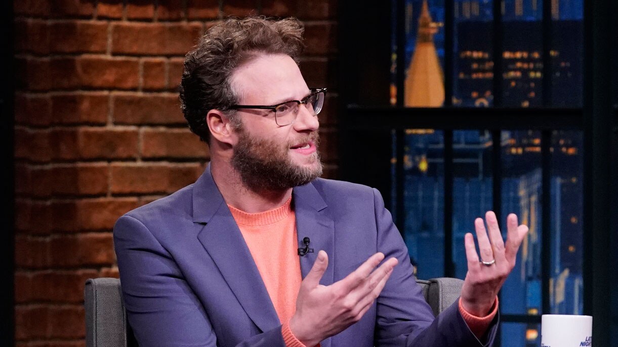 Watch Late Night with Seth Meyers Interview: Seth Rogen #39 s Mom Called