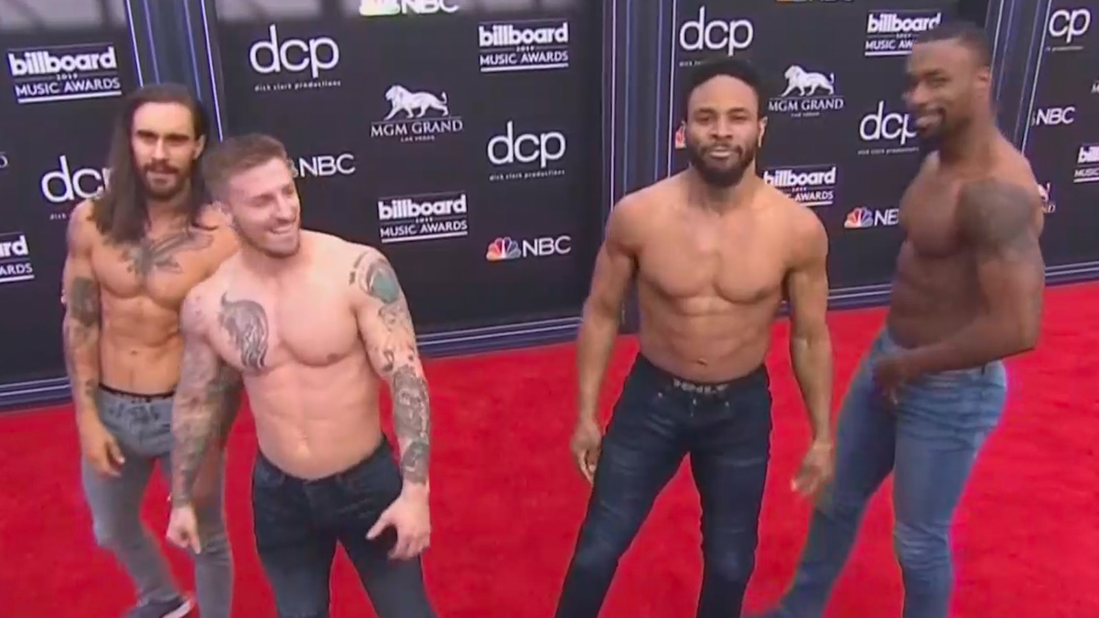 Watch Access Hollywood Interview The 'Magic Mike Live' Dancers Strip