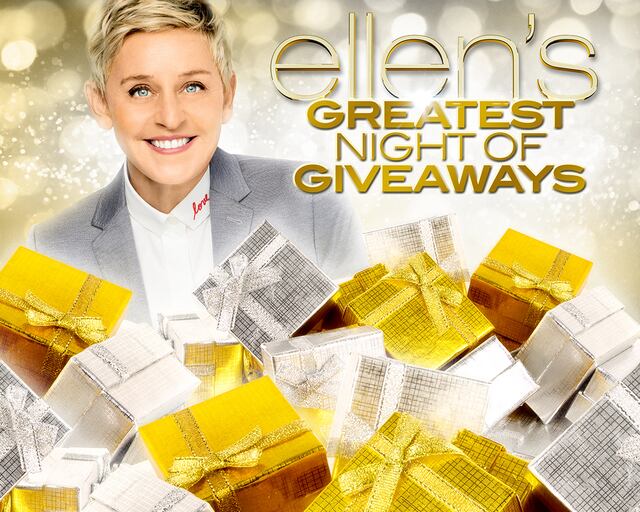 Ellen's Greatest Night of Giveaways