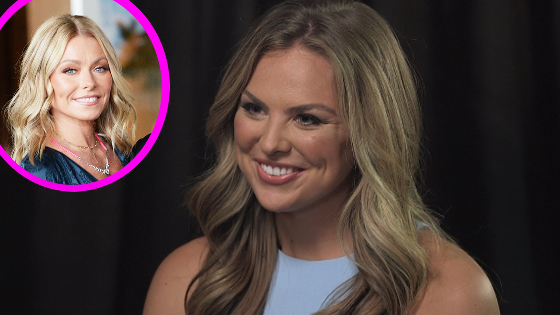 Watch Access Hollywood Interview The Bachelorette Hannah B Reacts To Kelly Ripa Shes 