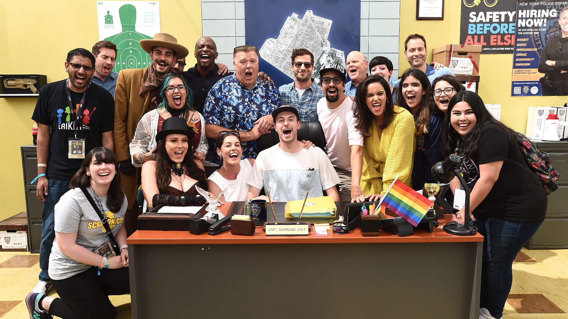 Watch Brooklyn NineNine Web Exclusive ComicCon 2019 Fan Surprise