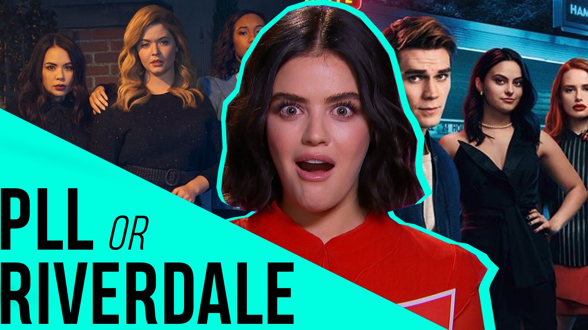 Watch Access Hollywood Interview: Lucy Hale Plays 'PLL Or Riverdale' - How Well Does She ...