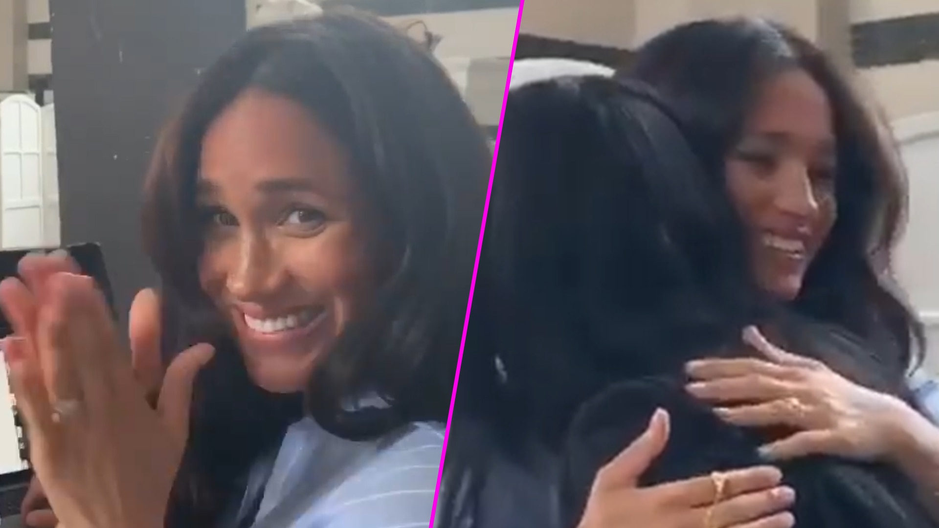 Watch Access Hollywood Interview Meghan Markle Leaves Fans Adorably Shocked With Surprise Photo 