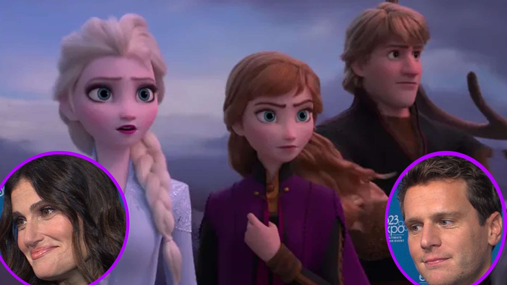 Watch Access Hollywood Interview 'Frozen 2' Idina Menzel & Jonathan
