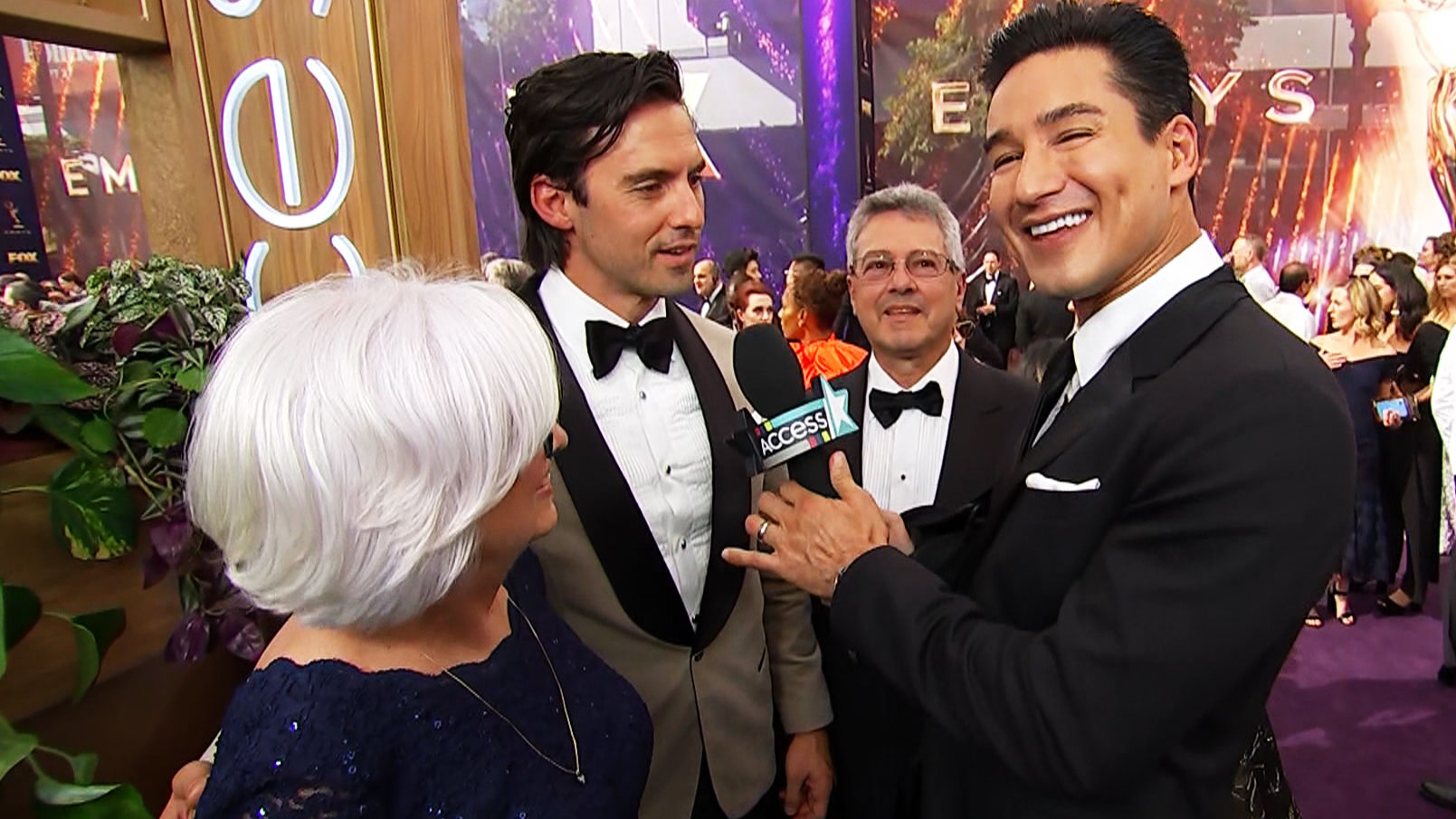 Watch Access Hollywood Interview: Milo Ventimiglia's Mom Outs Him As A ...
