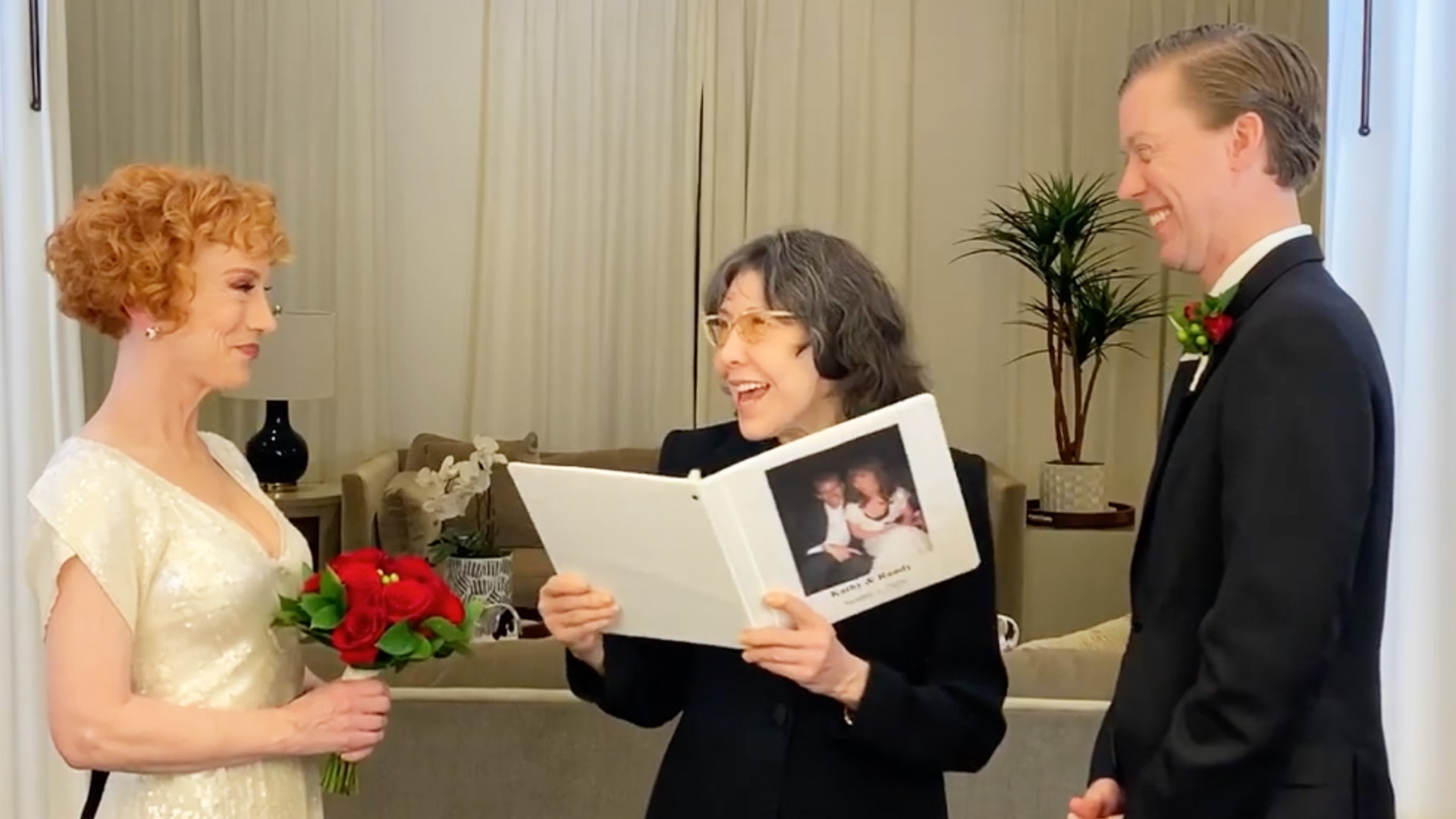 Watch Access Hollywood Interview: Lily Tomlin Officiated Kathy Griffin