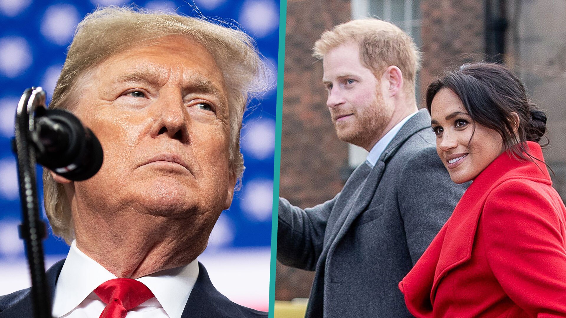 Watch Access Hollywood Interview Donald Trump Reacts To Royal Drama