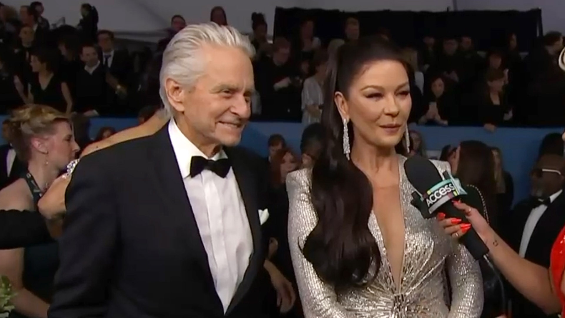 Watch Access Hollywood Interview: Catherine Zeta-Jones And Michael