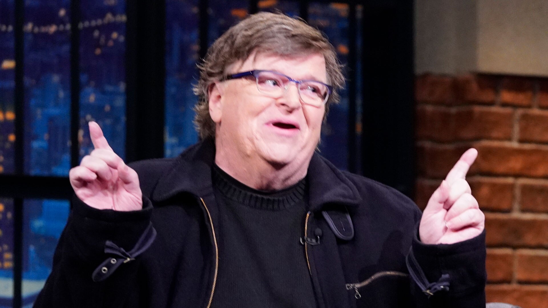 Watch Late Night with Seth Meyers Interview Michael Moore Thinks an