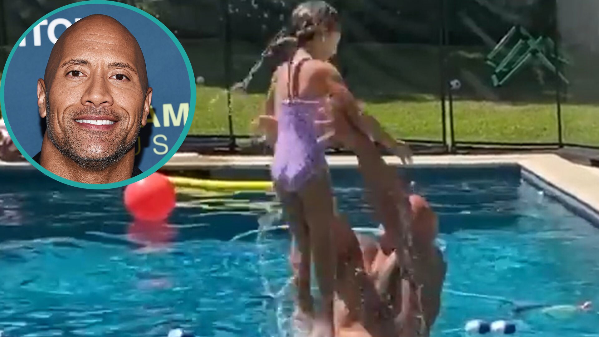 Watch Access Hollywood Interview: Dwayne 'The Rock' Johnson Is Daddy Goals As He Sends Daughter ...