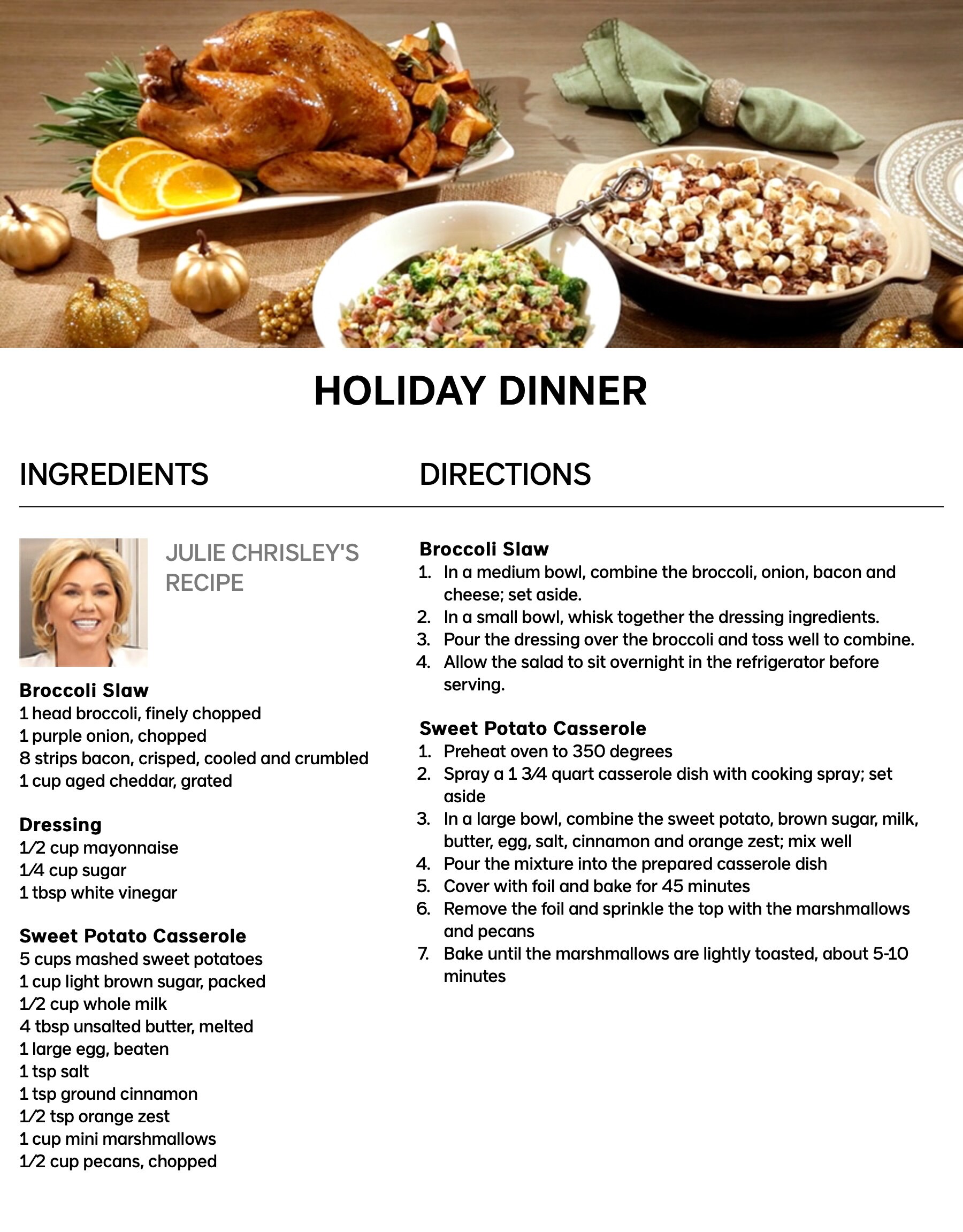 Julie chrisley recipes