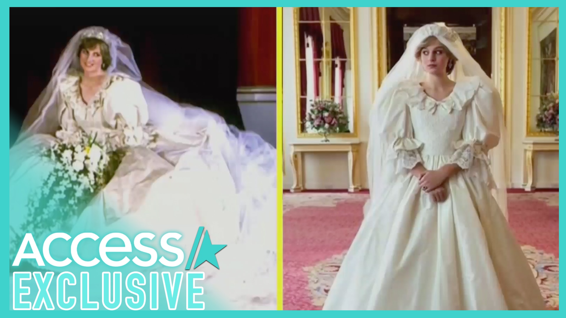 The Crown Princess Diana Wedding Dress The Crown Fans Get Their First