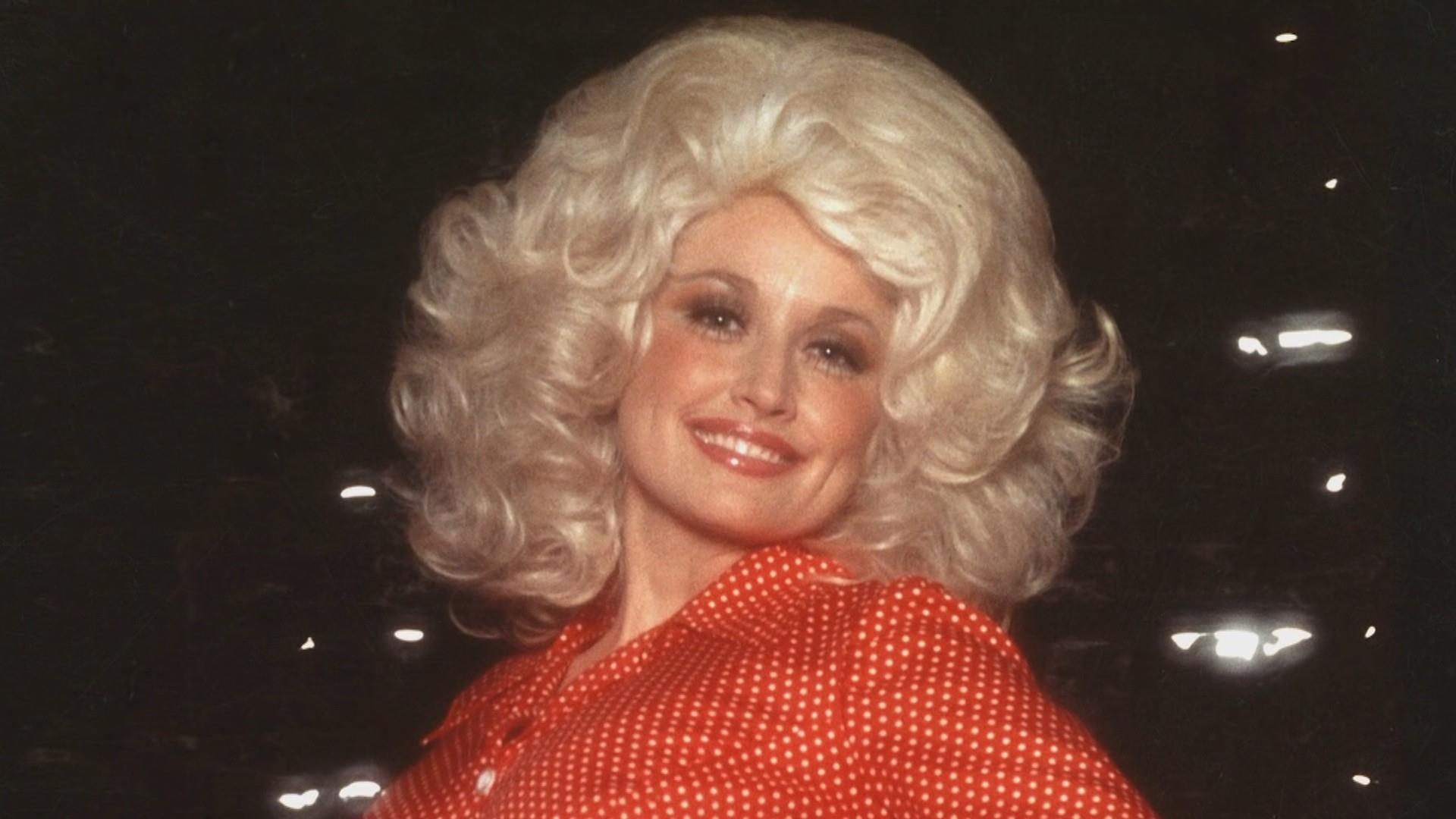 Watch TODAY highlight 'Dolly Parton goes through some of her many look...