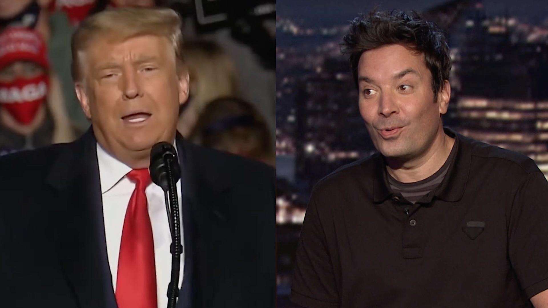 Watch The Tonight Show Starring Jimmy Fallon Highlight: Trump Ditches