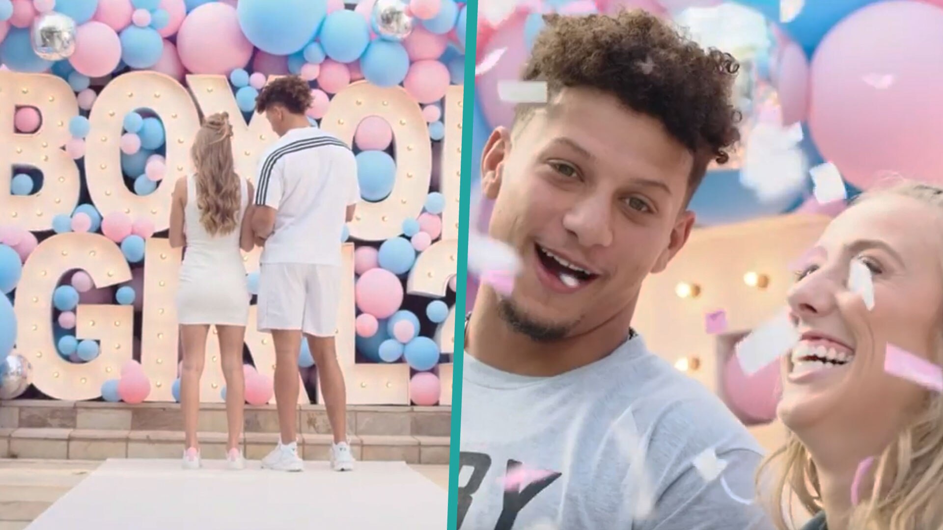 Watch Access Hollywood Interview: Patrick Mahomes & Fiancé Brittany Matthews Reveal Sex Of Baby ...