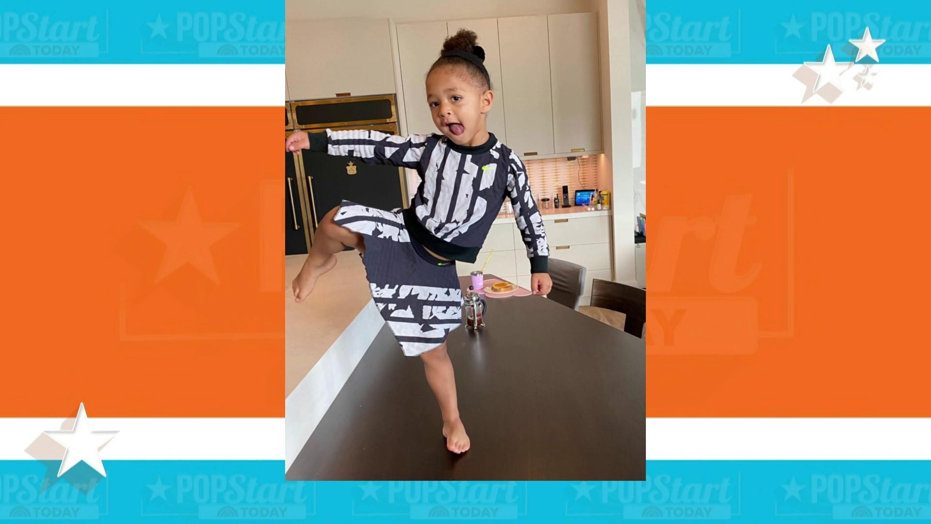 Watch TODAY Highlight: Serena Williams' daughter Olympia has started taking tennis lessons - NBC.com