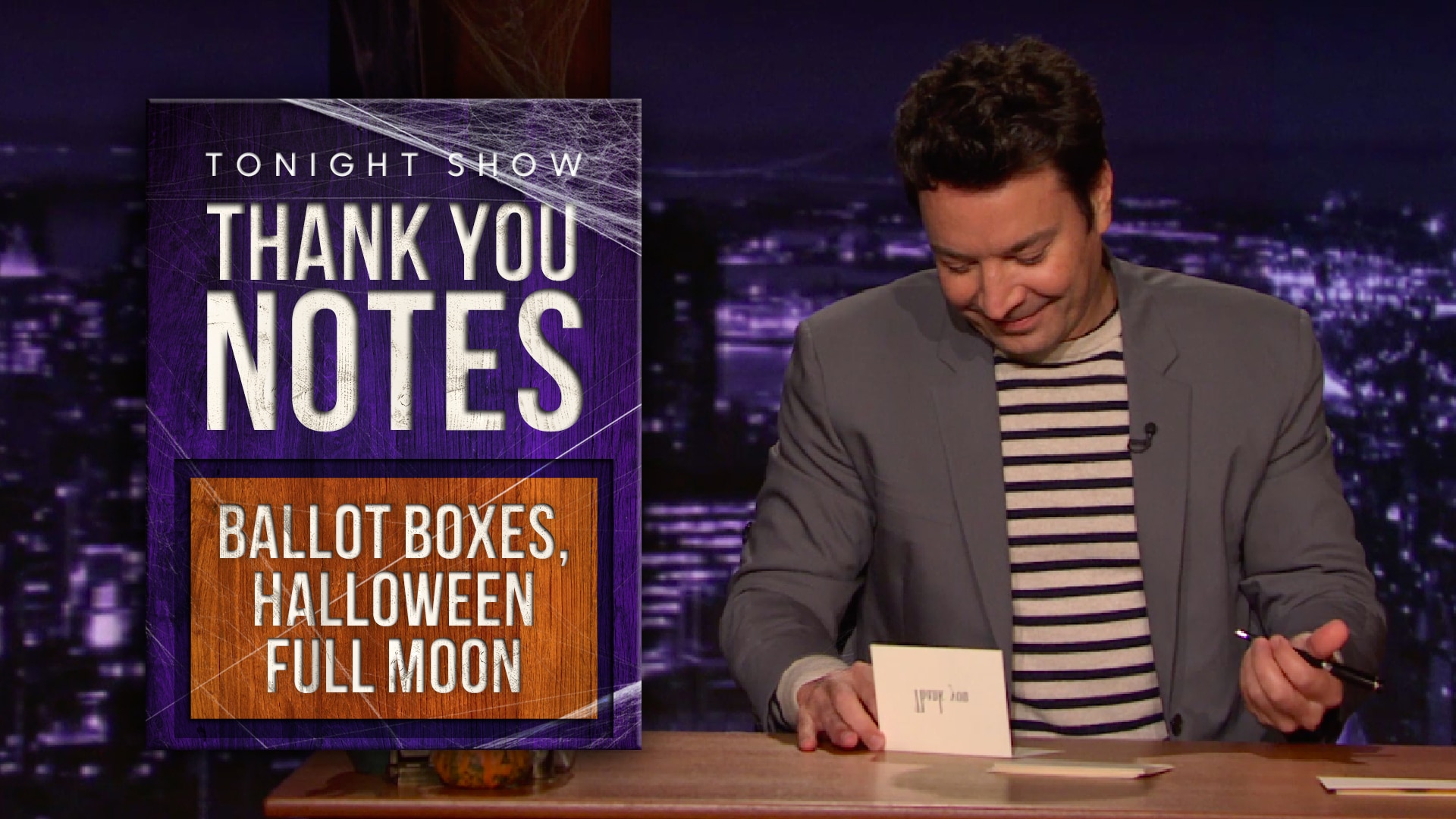 Watch The Tonight Show Starring Jimmy Fallon Highlight: Thank You Notes
