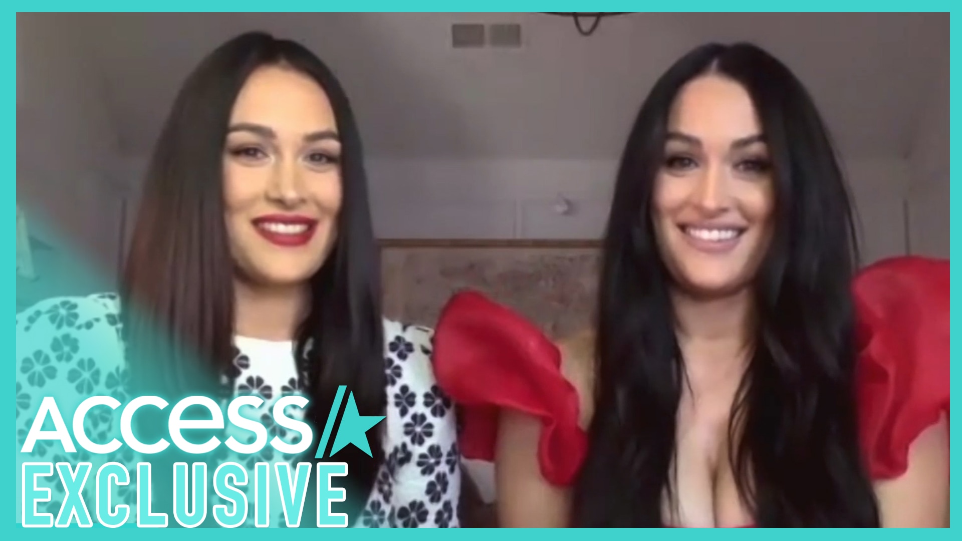 Watch Access Hollywood Interview Nikki Bella & Brie Bella Say They're