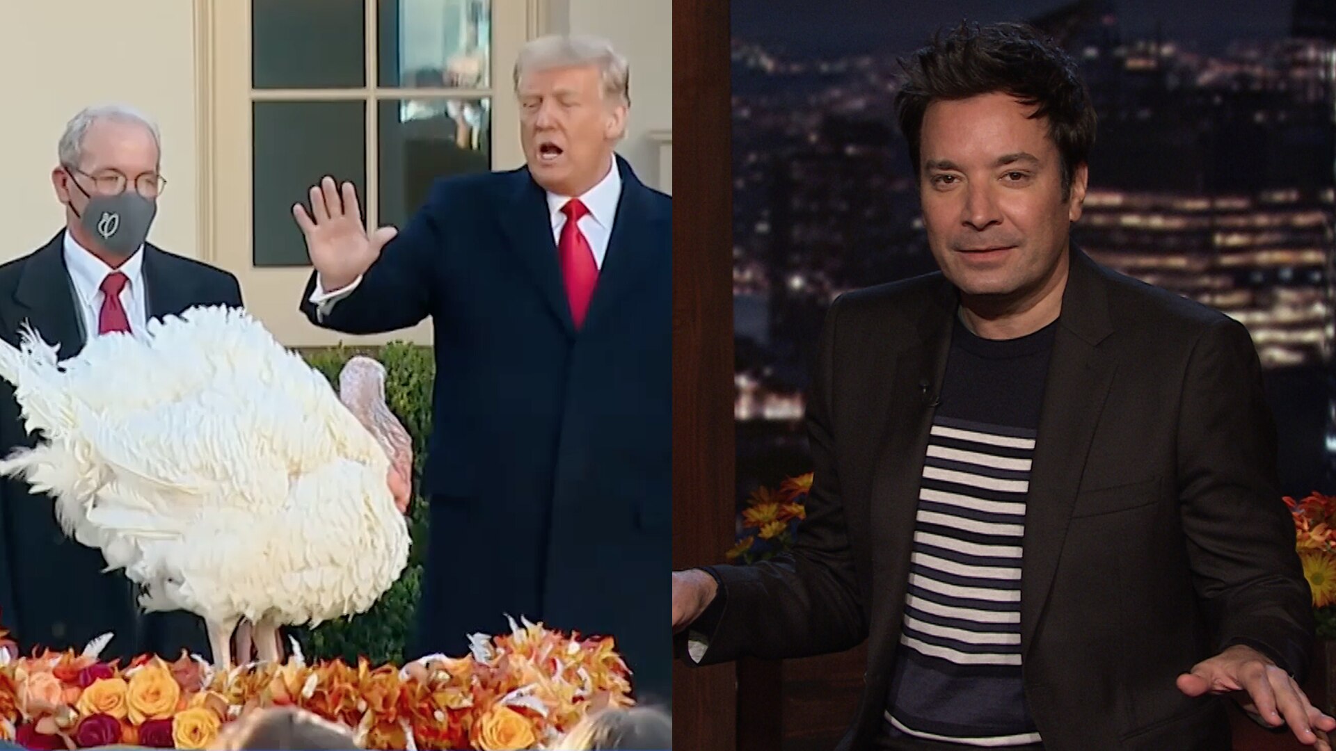 Watch The Tonight Show Starring Jimmy Fallon Highlight Trump Pardons His Last Thanksgiving 