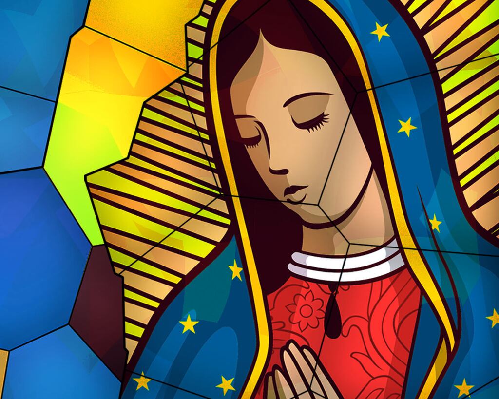 Celebrando A La Virgen De Guadalupe