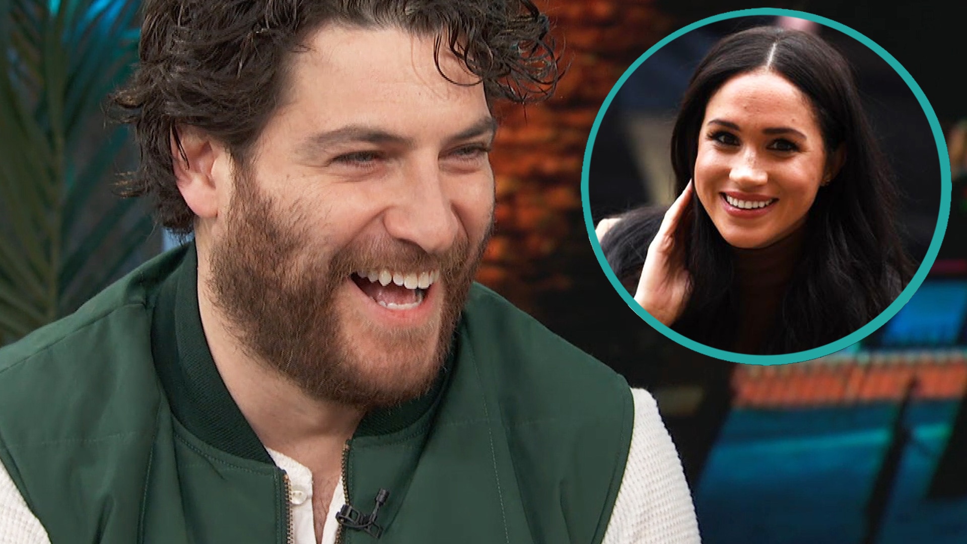 Watch Access Hollywood Interview Adam Pally Jokes About Playing Meghan Markle S Love Interest