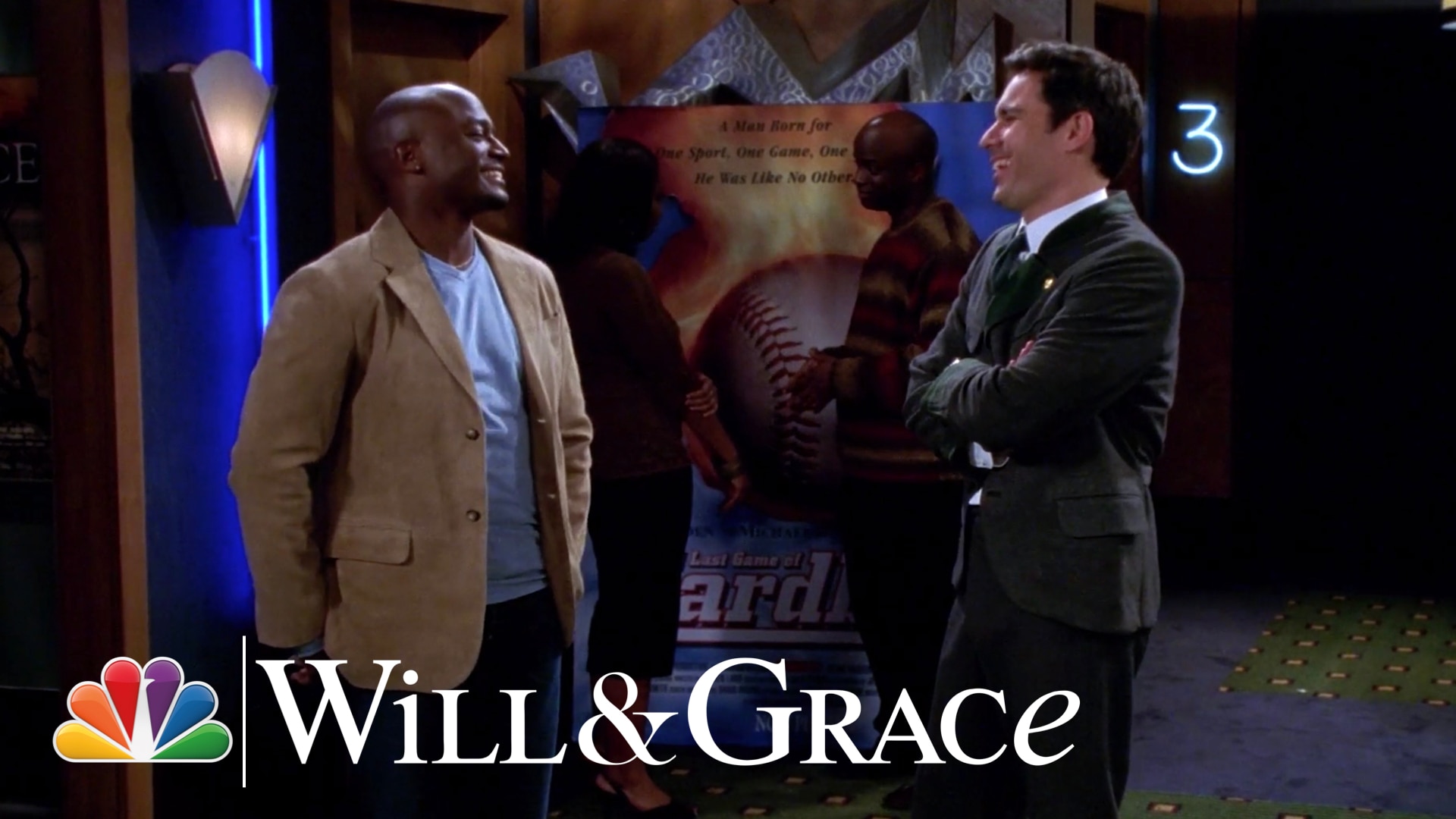 Watch Will & Grace Web Exclusive: Will Meets James (Taye Diggs) Dressed