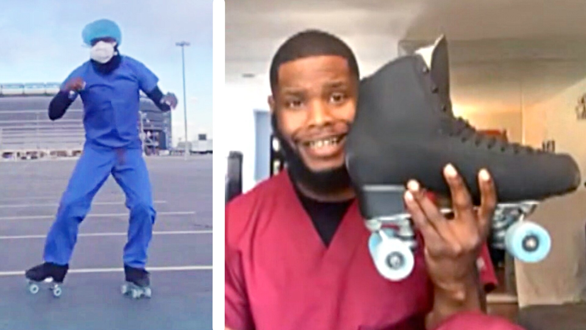 Watch The Kelly Clarkson Show Highlight: Nurse's Viral Roller-Skating