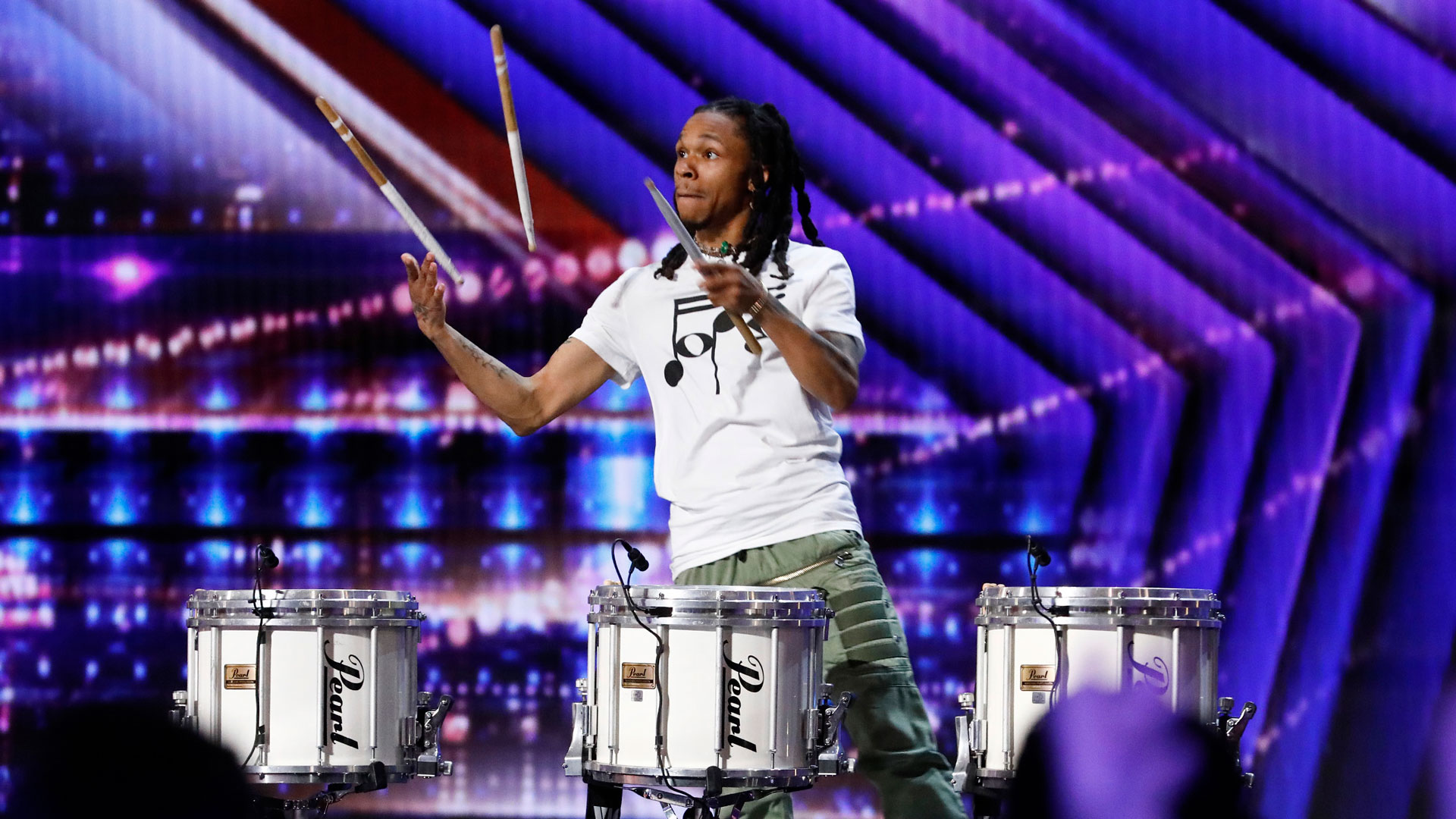 Watch America's Got Talent Highlight Drummer Malik DOPE Puts Awesome