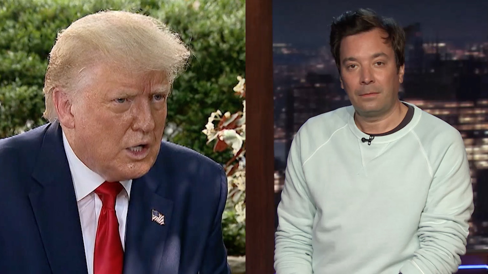 Watch The Tonight Show Starring Jimmy Fallon Highlight Trumps Shocking Interview With Fox News 