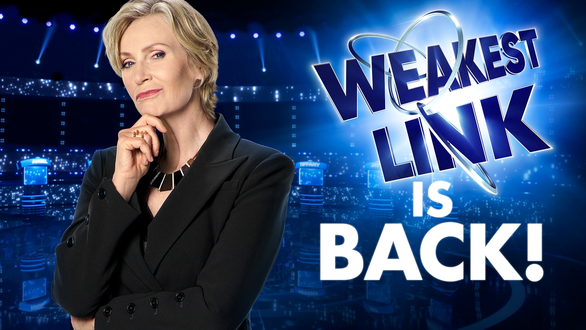 Watch Weakest Link Current Preview: Jane Lynch Hosts NBC s Weakest Link