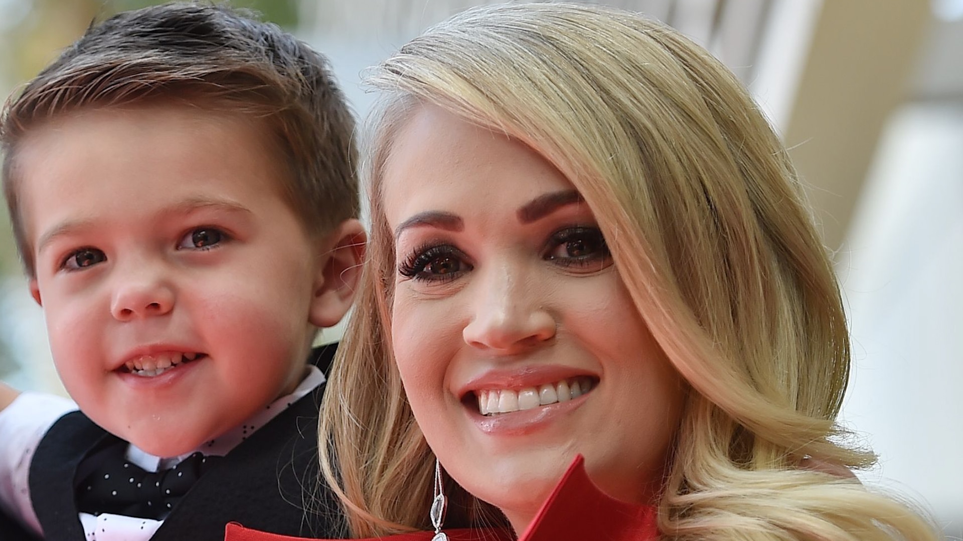 Watch Access Hollywood Interview Carrie Underwood’s Son Isaiah Makes