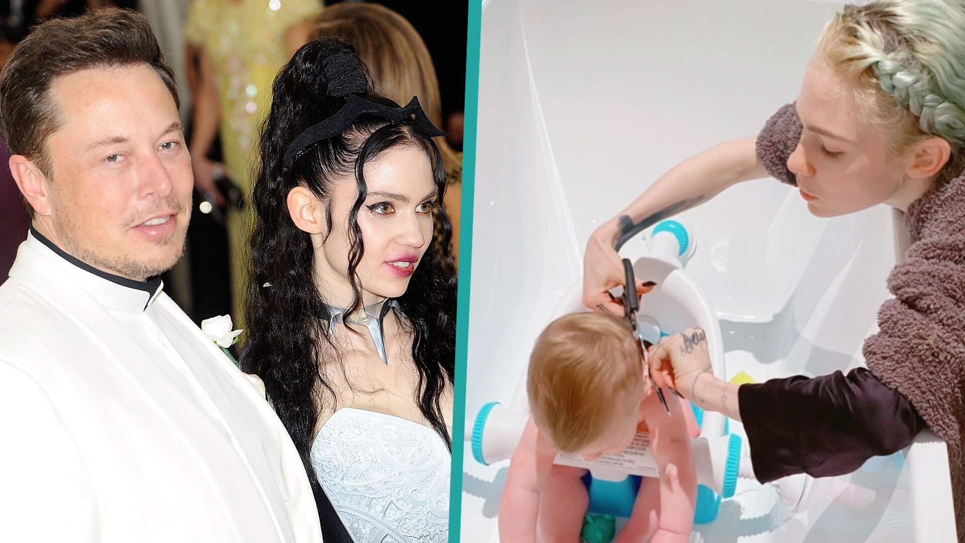 Watch Access Hollywood Interview: Grimes Gives Son X Æ A-XII Bathtub Haircut &amp; Isn't Sure It
