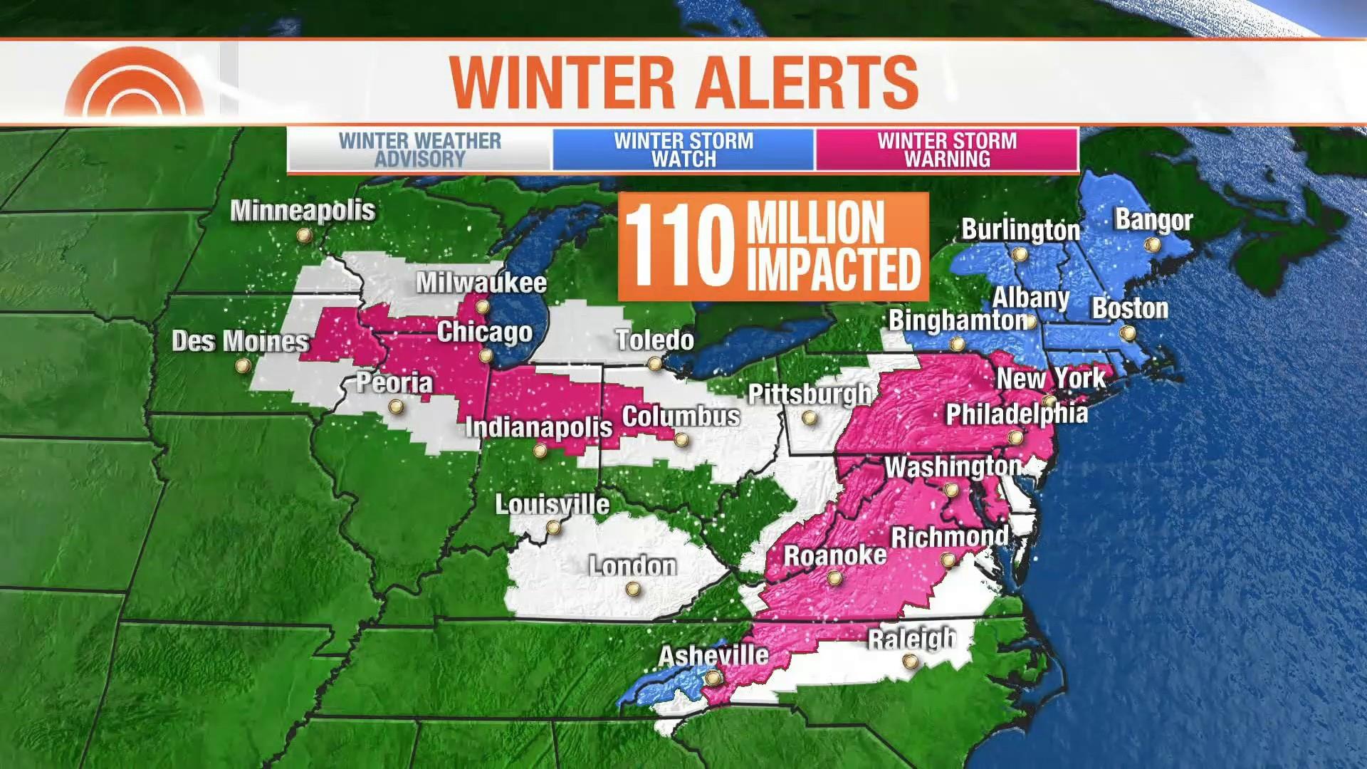 Watch TODAY Highlight: Major nor'easter expected to impact ...