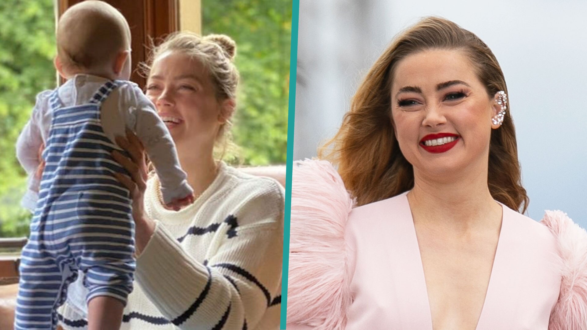 Watch Access Hollywood Highlight Amber Heard Shares Rare Pic On