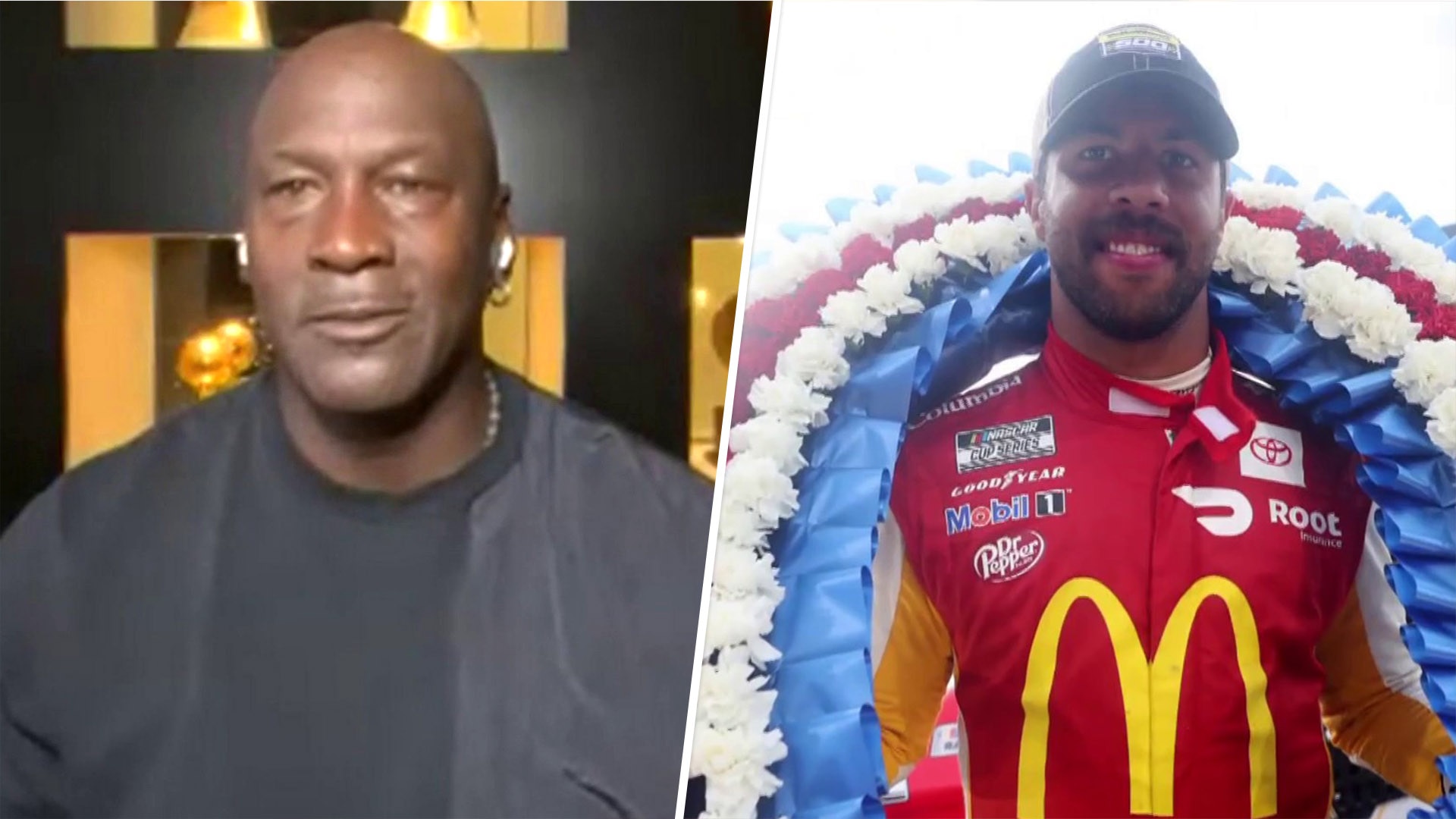 Watch TODAY Excerpt: Michael Jordan Talks About Bubba Wallace’s NASCAR ...