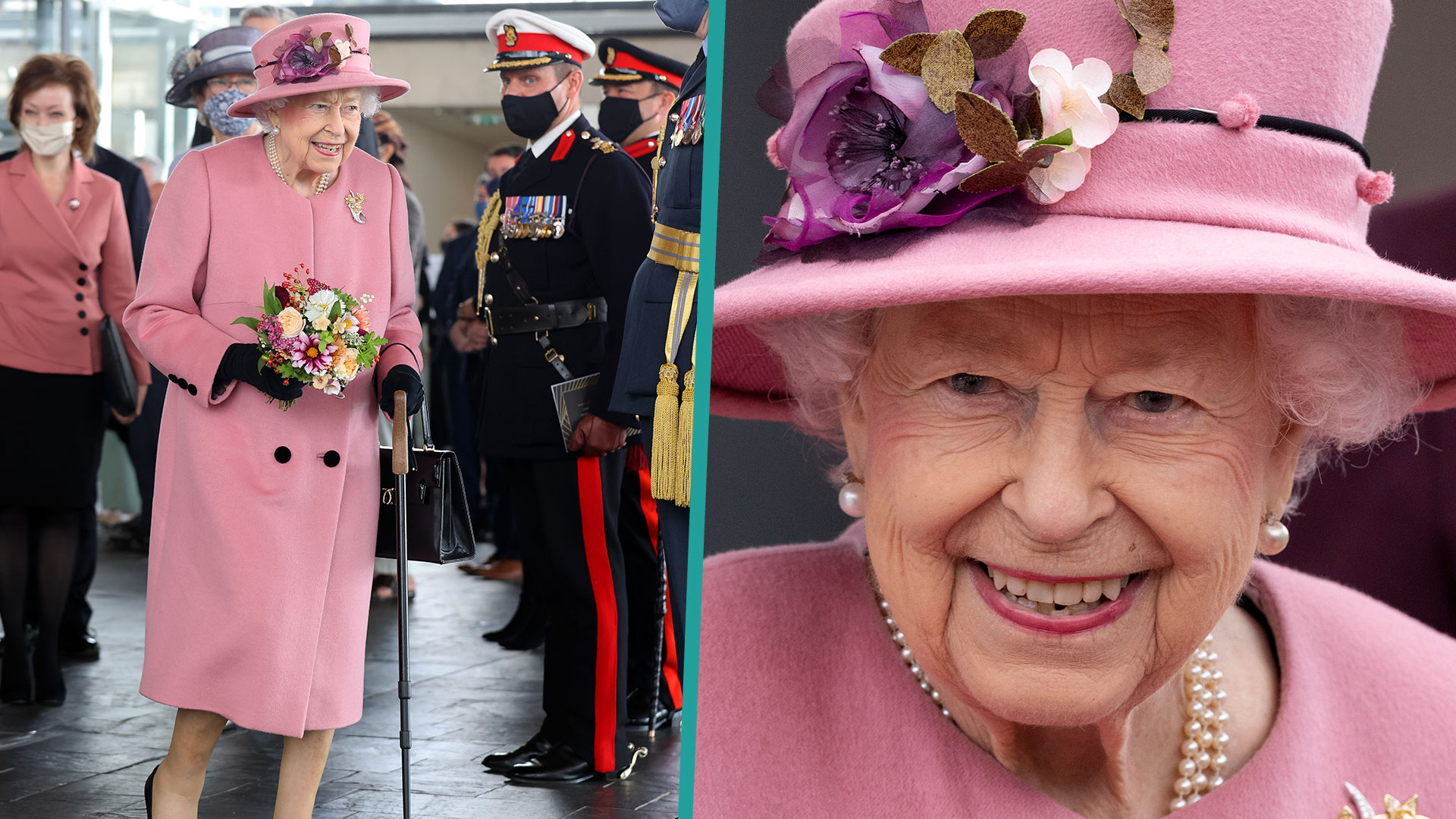 Watch Access Hollywood Highlight: Queen Elizabeth Steps Out With Cane ...