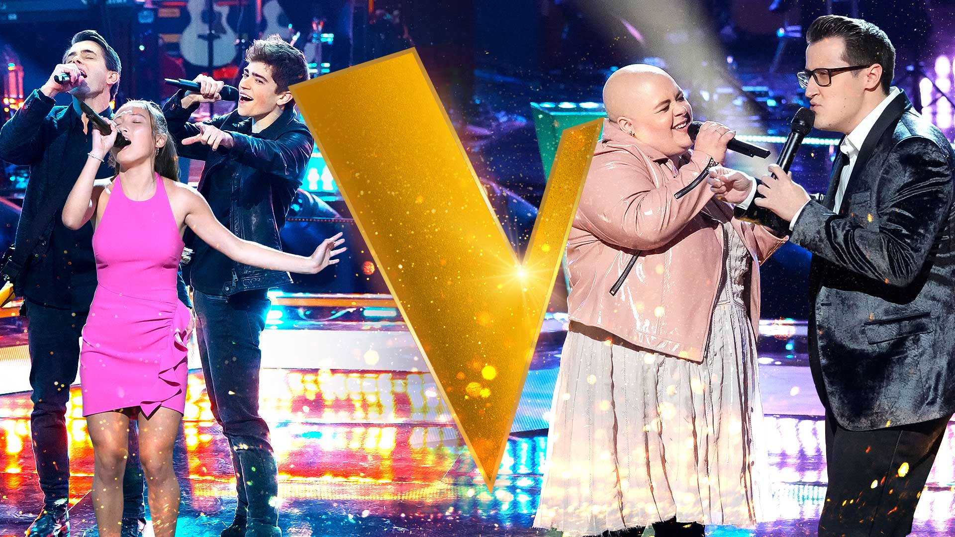 Watch The Voice Highlight Holly Forbes vs. Wyatt Michael and Jim and