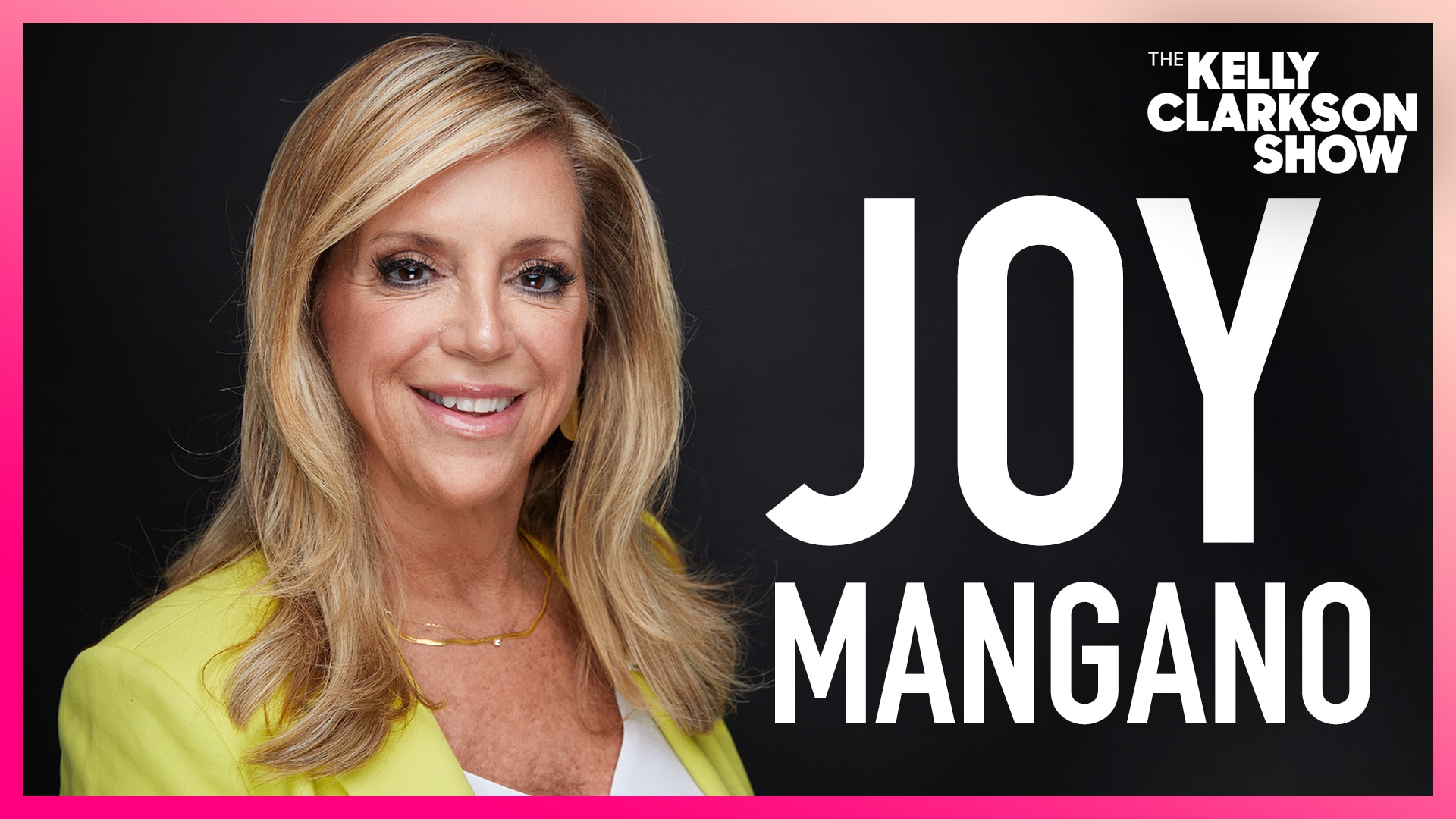 Watch The Kelly Clarkson Show Official site Highlight Joy Mangano