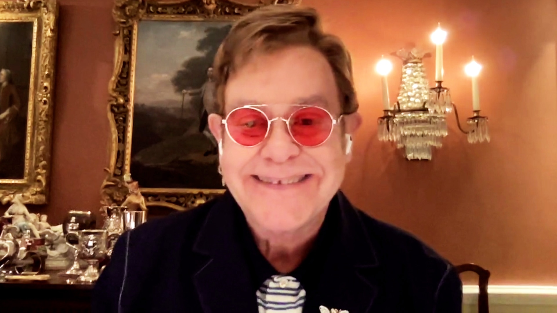 elton john guitar glasses