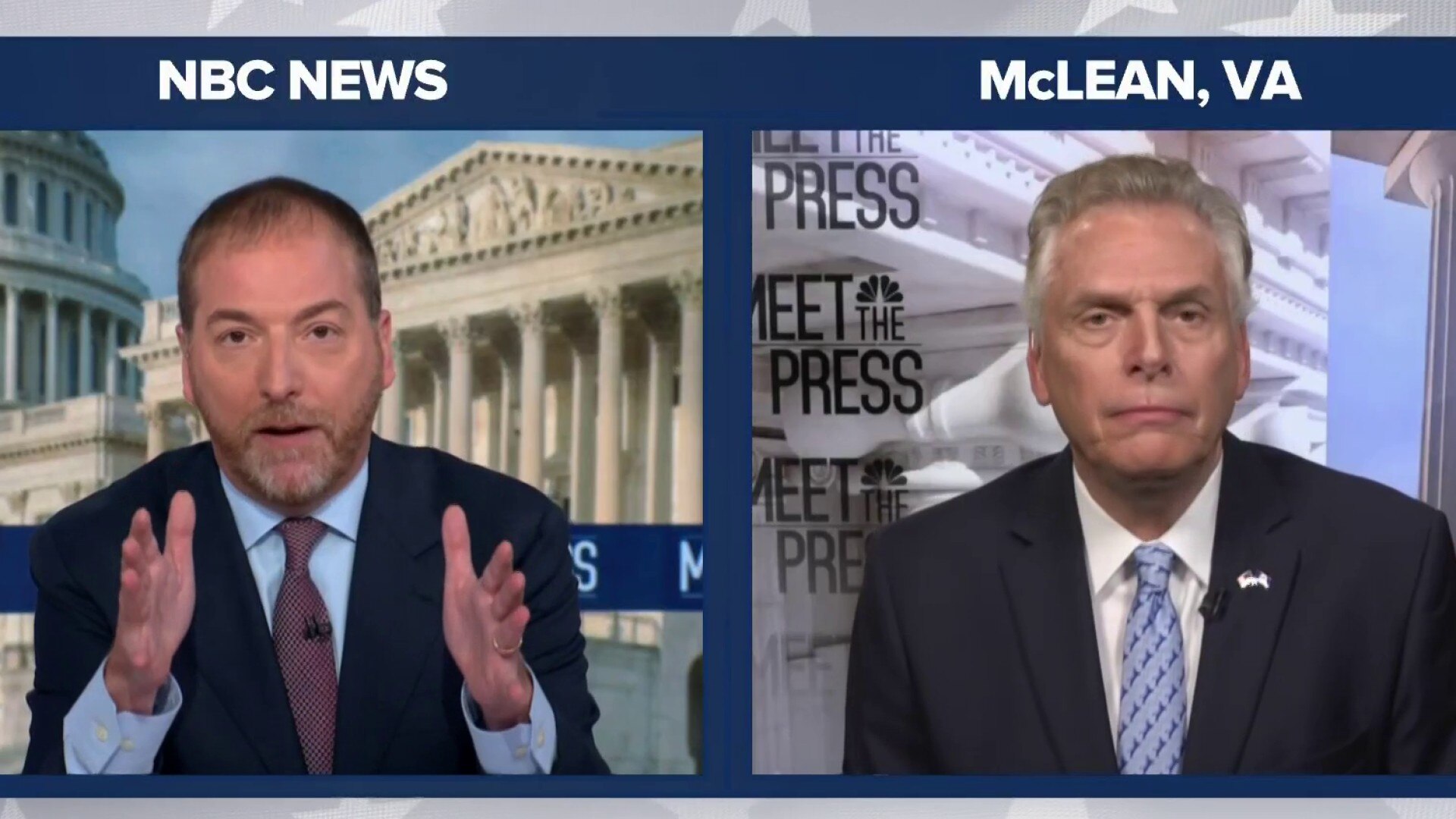 Watch Meet the Press Excerpt: McAuliffe: Youngkin is 'ending his campaign  on a racist dog whistle' - NBC.com